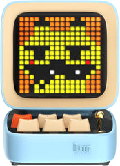 Divoom Ditoo-Mic Mini Karaoke Machine Pixel Art Bluetooth Speaker - Blue