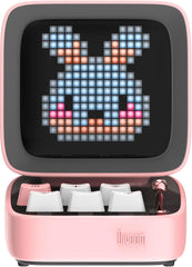 Divoom Ditoo-Mic Mini Karaoke Machine Pixel Art Bluetooth Speaker - Pink