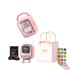 Divoom Tiivoo-2 Photo Album & Lyrics Speaker - Pink