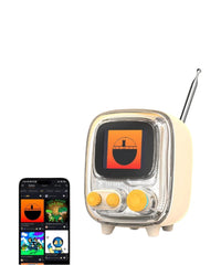 Divoom Tiivoo-2 Photo Album & Lyrics Speaker - White
