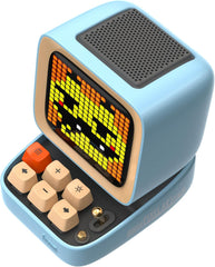 Divoom Ditoo-Mic Mini Karaoke Machine Pixel Art Bluetooth Speaker - Blue