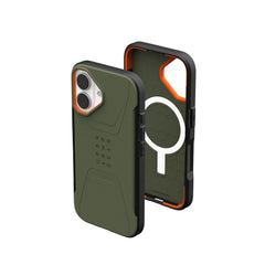 UAG Civilian Magsafe Case for iPhone 16 - Olive Drab