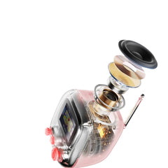 Divoom Tiivoo-2 Photo Album & Lyrics Speaker - Pink