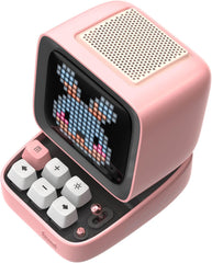 Divoom Ditoo-Mic Mini Karaoke Machine Pixel Art Bluetooth Speaker - Pink