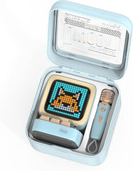 Divoom Ditoo-Mic Mini Karaoke Machine Pixel Art Bluetooth Speaker - Blue