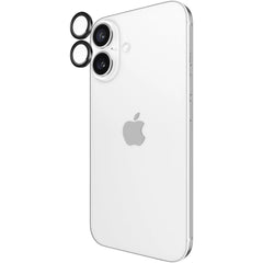Case-Mate Aluminum Ring Lens Protector For iPhone 16 - Black