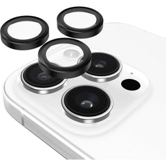 Case-Mate Aluminum Ring Lens Protector For iPhone 16 Pro - Black
