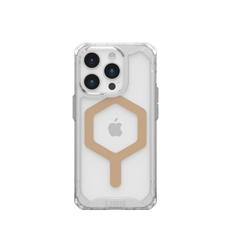 UAG Plyo Magsafe Case For iPhone 15 Pro - Ice/Gold