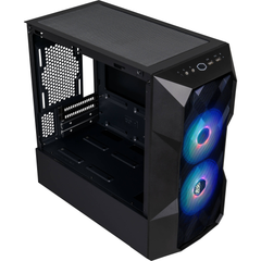 Cooler Master MasterBox TD300 Mesh Mid-Tower Case - Black