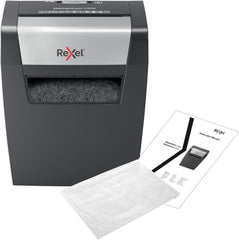 Rexel Momentum Shredder Cross X308 - Black/Grey