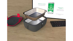 Heatsbox GO Battery Portable Smart Heated Lunchbox - Grey