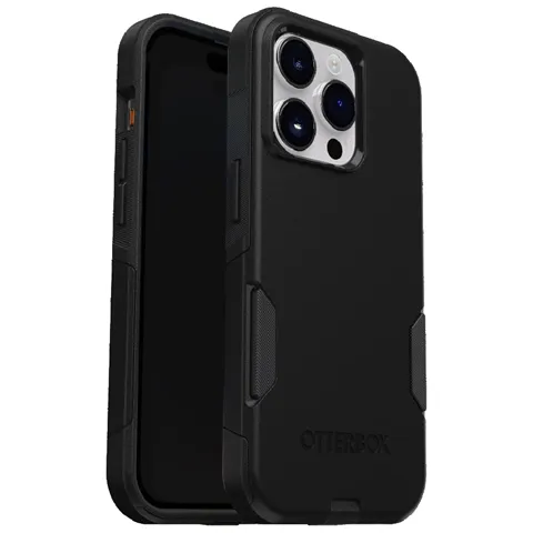 OtterBox Commuter Antimicrobial Case For iPhone 15 - Black