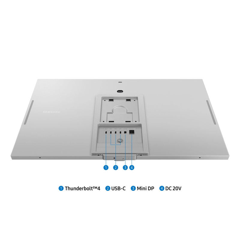 Samsung ViewFinity S9 27" 5K Monitor - Silver