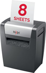 Rexel Momentum Shredder Cross X308 - Black/Grey