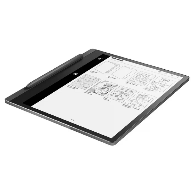 Lenovo Smart Paper 10.3" E-Ink w/ Folio Case & Pen - Grey