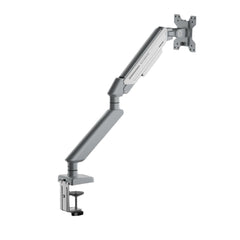 Anda Seat Stealth Ergonomic Single Monitor Arm - Silver White