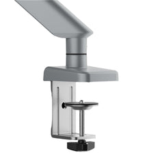 Anda Seat Stealth Ergonomic Single Monitor Arm - Silver White