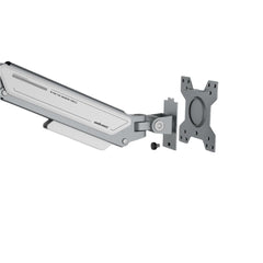 Anda Seat Stealth Ergonomic Single Monitor Arm - Silver White