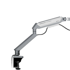 Anda Seat Stealth Ergonomic Single Monitor Arm - Silver White