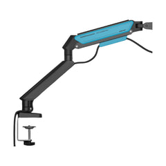 Anda Seat Stealth Ergonomic Single Monitor Arm - Black Blue