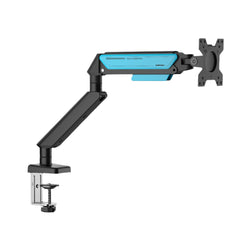 Anda Seat Stealth Ergonomic Single Monitor Arm - Black Blue