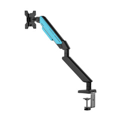 Anda Seat Stealth Ergonomic Single Monitor Arm - Black Blue