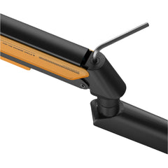 Anda Seat Stealth Ergonomic Single Monitor Arm - Black Orange