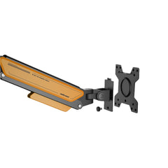 Anda Seat Stealth Ergonomic Single Monitor Arm - Black Orange