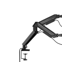 Anda Seat Stealth Ergonomic Dual Monitor Arm - Black