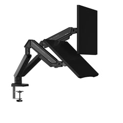 Anda Seat Stealth Ergonomic Dual Monitor Arm - Black