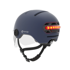 Smart Urban L79 Large Helmet w/ Brake Warning Light - Blue