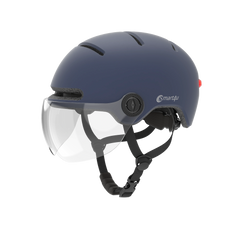 Smart Urban L79 Large Helmet w/ Brake Warning Light - Blue