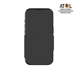 EFM Monaco Wallet Case Armour iPhone 15 Pro Max - Black/Space Gray
