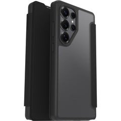 OtterBox React Folio Case For Galaxy S25 Ultra - Black Crystal