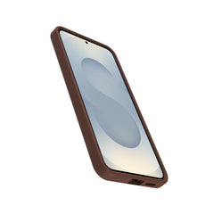 OtterBox Symmetry Cactus Leather Case For Galaxy S25+ - Rich Adobe