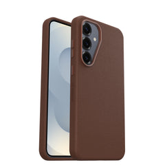 OtterBox Symmetry Cactus Leather Case For Galaxy S25+ - Rich Adobe