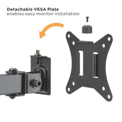 Brateck Dual-Monitor Mount Fits 17