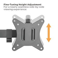 Brateck Dual-Monitor Mount Fits 17