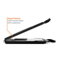 Cygnett Rugged Laptop Sleeve w/ Handle + Shoulder Strap Large - Black