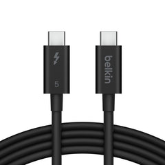 Belkin Connect Thunderbolt 5 USB-C to USB-C Cable 1M 240W - Black