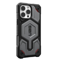 UAG Monarch Pro Magsafe Case for iPhone 16 Pro Max - Kevlar Silver