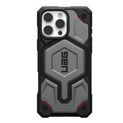 UAG Monarch Pro Magsafe Case for iPhone 16 Pro Max - Kevlar Silver