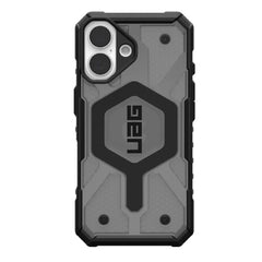 UAG Pathfinder Clear MagSafe Case For iPhone 16 Plus - Ash