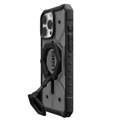UAG Pathfinder Case For iPhone 16 Pro Max - Ash/Black Stand