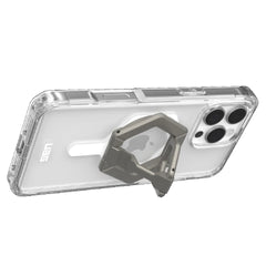 UAG Plyo Magsafe Case For iPhone 16 Pro Max - Ice White/Titanium Stand