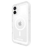 Pelican Voyager MagSafe Case w/ Holster For iPhone 16 Plus - Clear