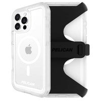 Pelican Voyager Case w/ Holster For iPhone 16 Pro Max - Clear