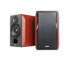 Edifier P17 Passive Bookshelf Speakers Wooden - Brown/Black