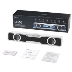 Edifier QS30 GTM Computer Tabletop Bluetooth Speaker - White