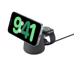 Belkin BoostCharge Pro 2-in-1 Wireless Charging Dock w/ Qi2 15W - Black